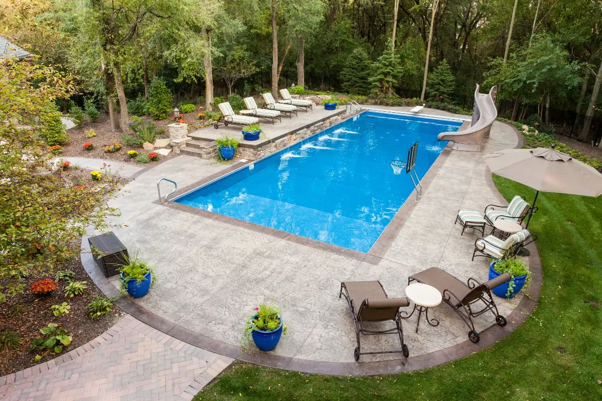 Non-slip pool deck coating improves safety, reduces slips, and protects surfaces.
