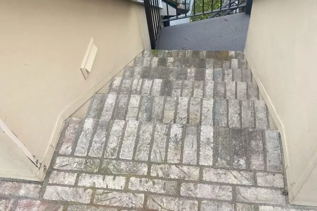Basement stair waterproofing prevents ground seepage, rain intrusion, and structural moisture damage.