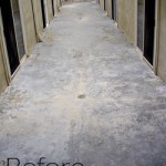 waterproofing walkways_concrete before
