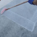 fiberglass deck waterproofing_bonder application