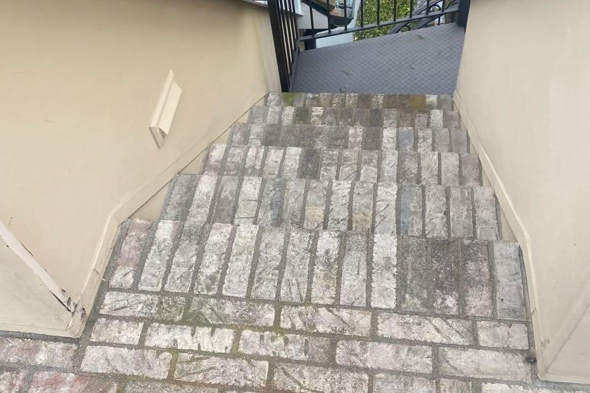 Basement stair waterproofing prevents ground seepage, rain intrusion, and structural moisture damage.