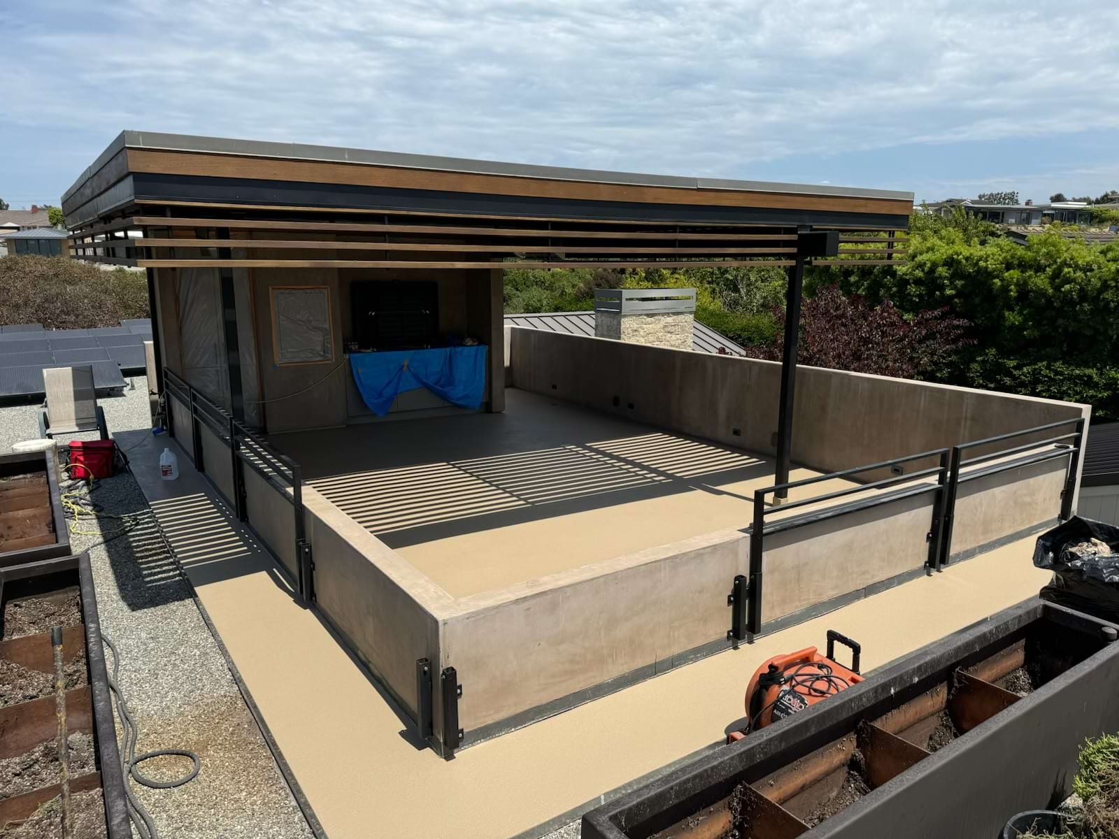 Waterproof deck solutions protect outdoor spaces from moisture, mold, and structural damage.